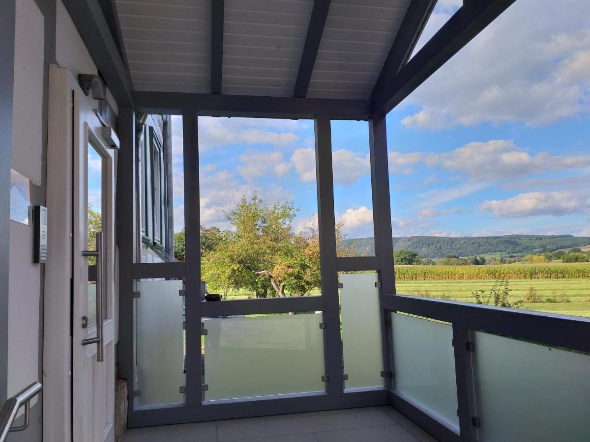 Ferienwohnungen Zum Lindenwirt Oberweser Extérieur photo