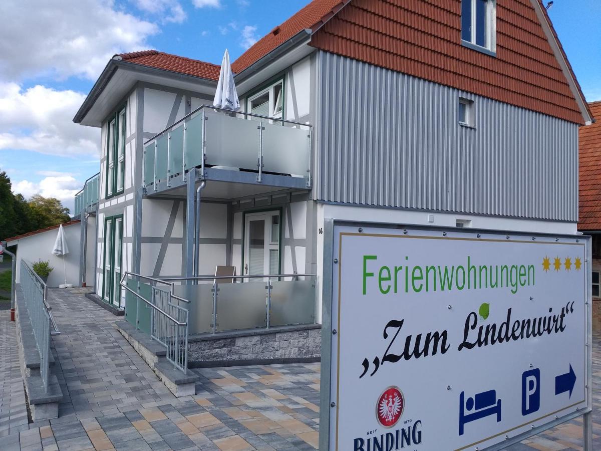 Ferienwohnungen Zum Lindenwirt Oberweser Extérieur photo