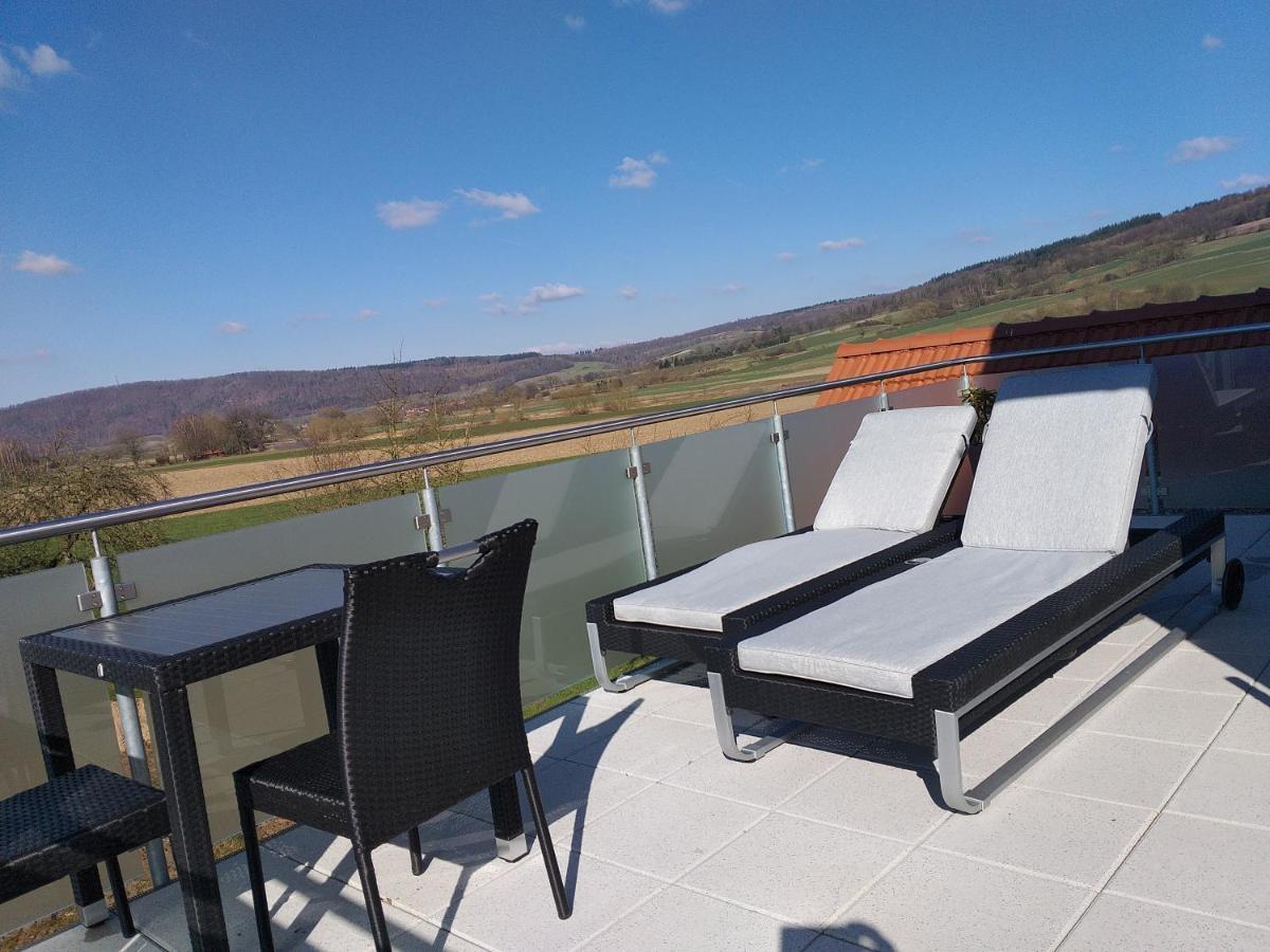 Ferienwohnungen Zum Lindenwirt Oberweser Extérieur photo